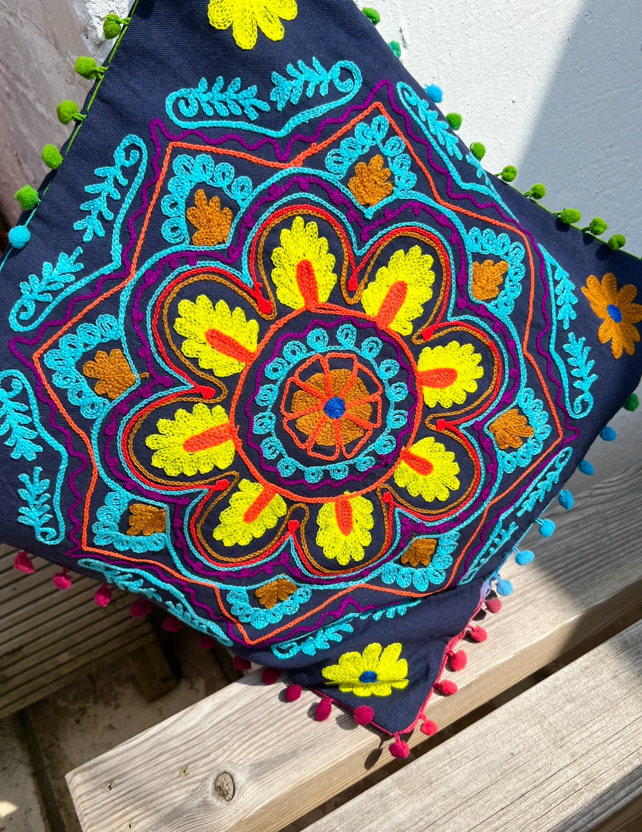 Beautiful handmade cushion