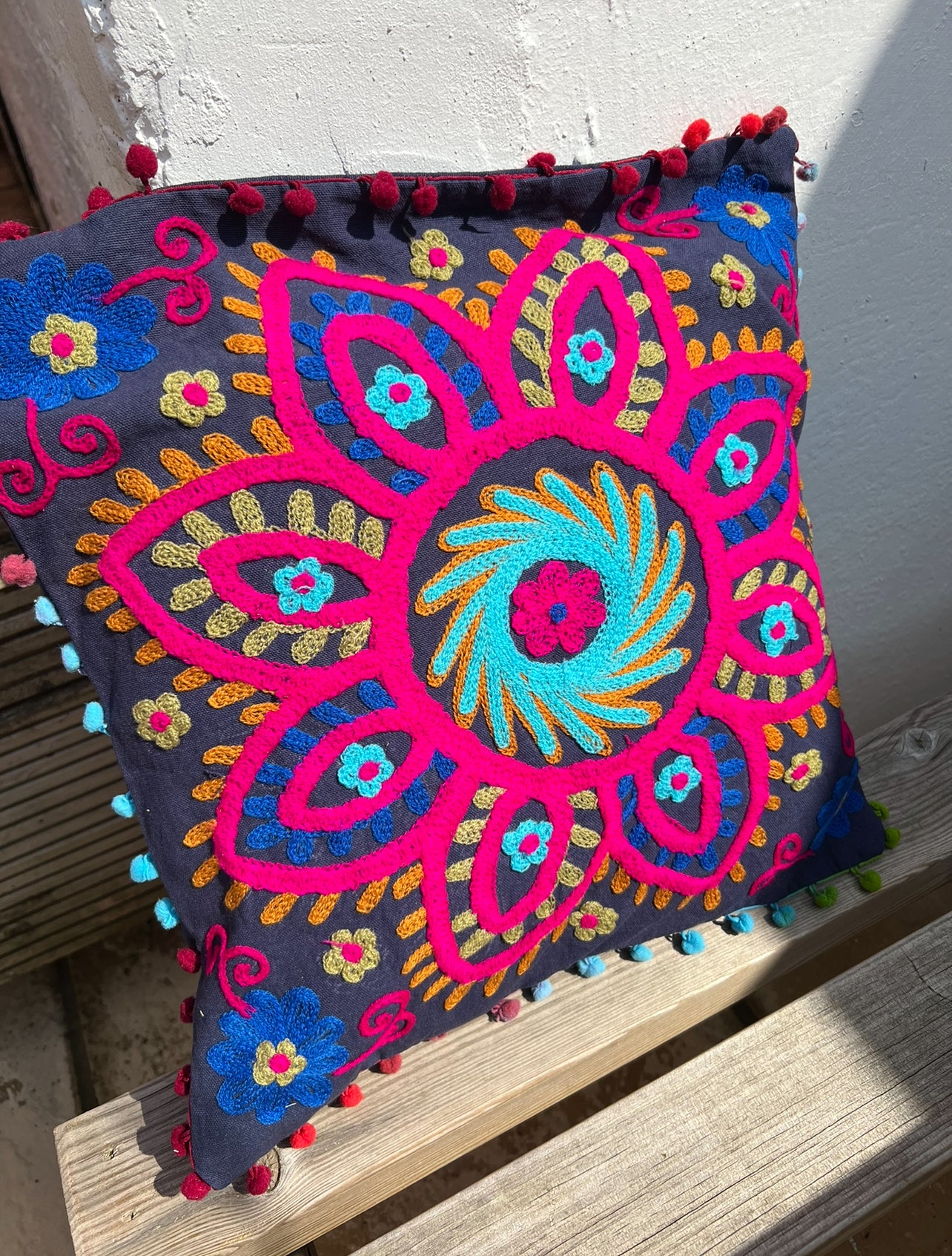 Beautiful handmade cushion