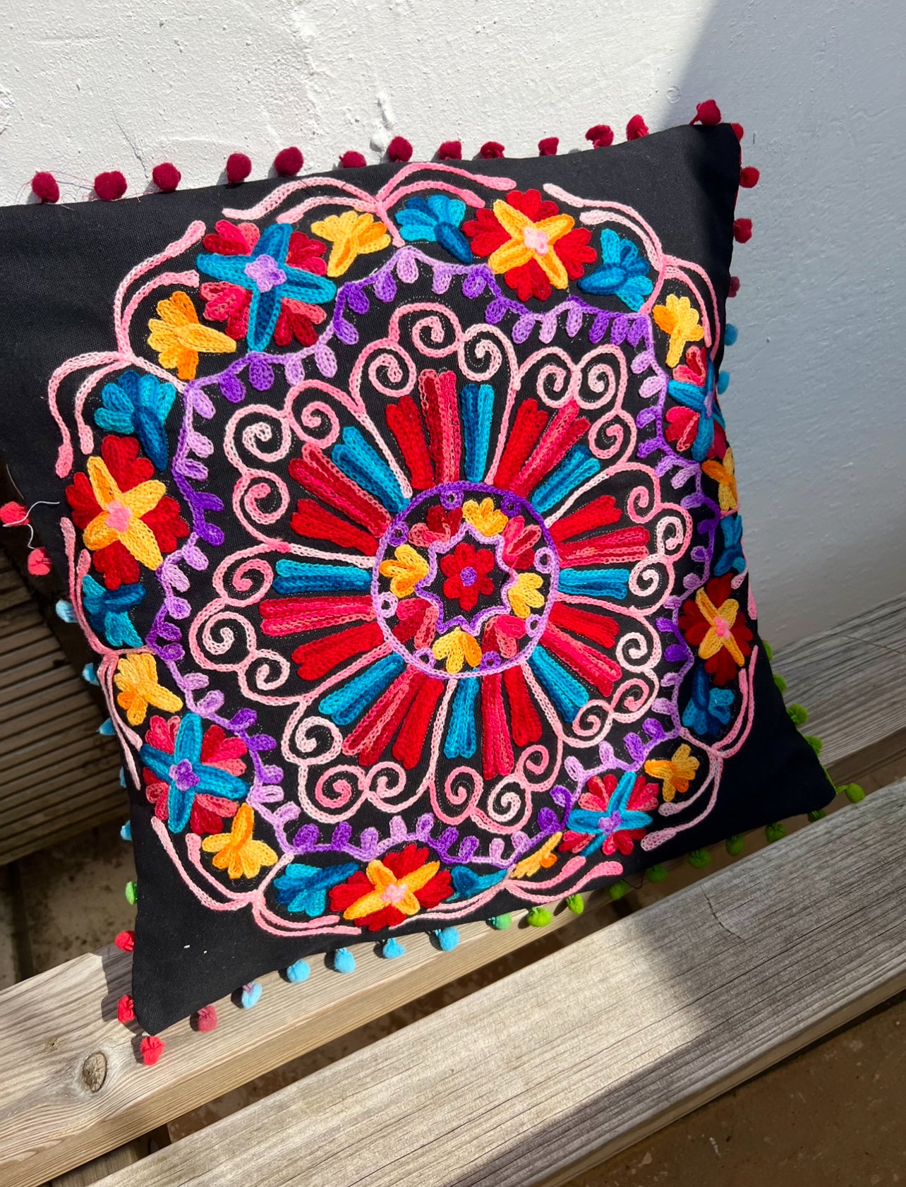 Beautiful handmade cushion