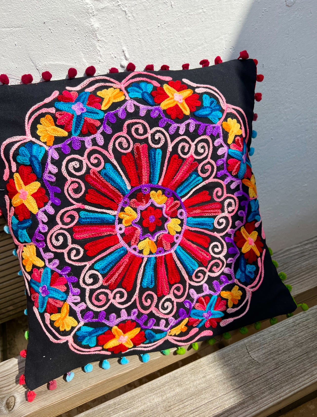 Beautiful handmade cushion