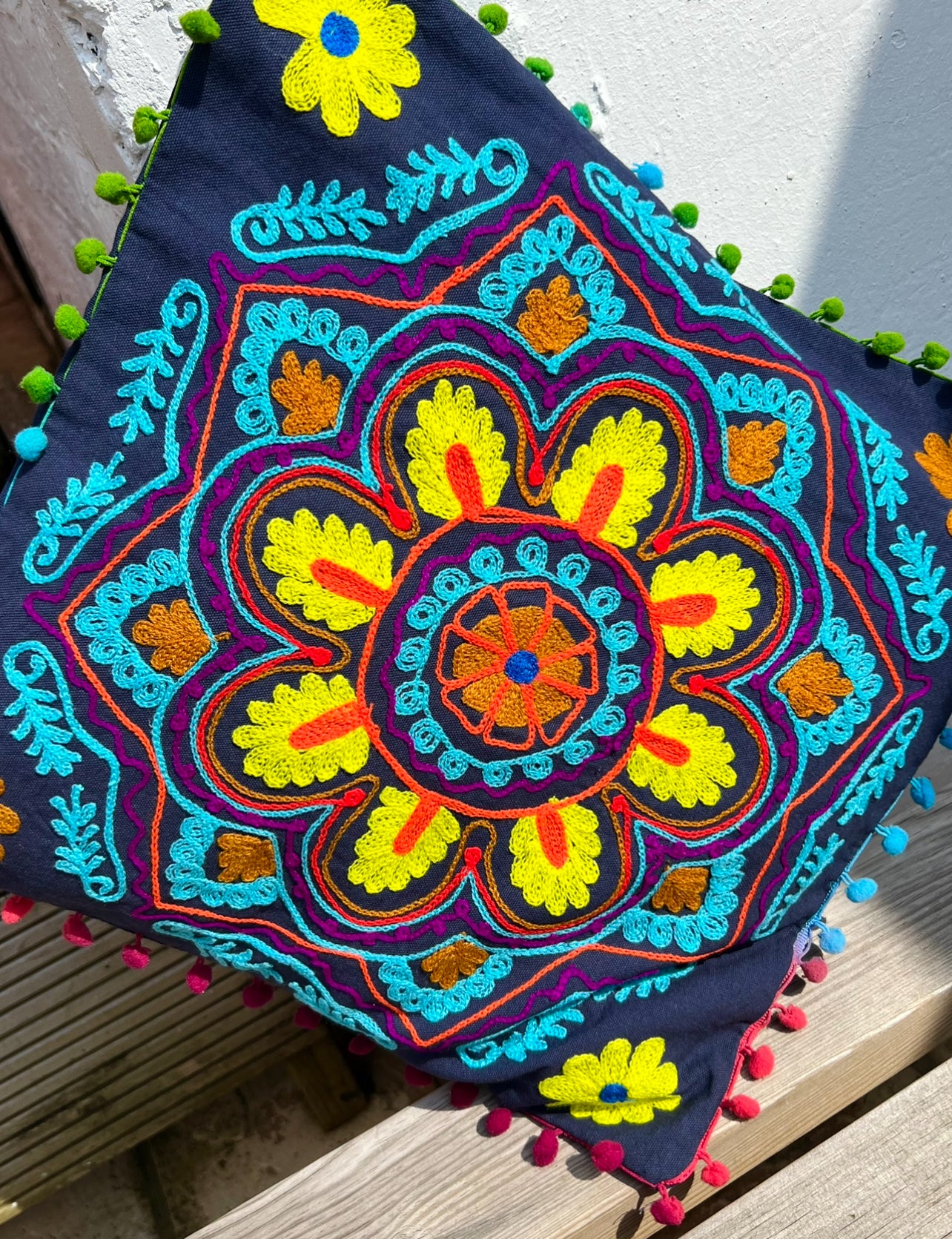 Beautiful handmade cushion
