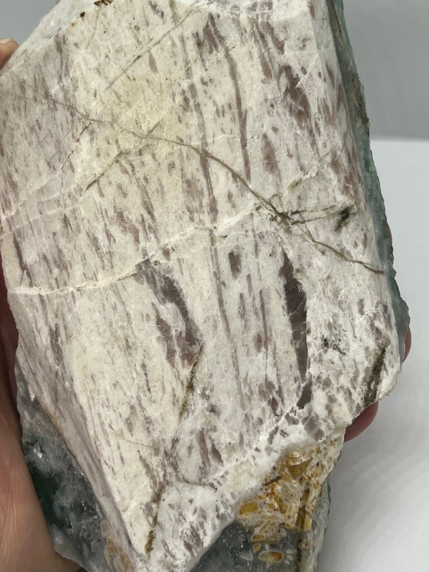 Beautiful piece of green fluorite