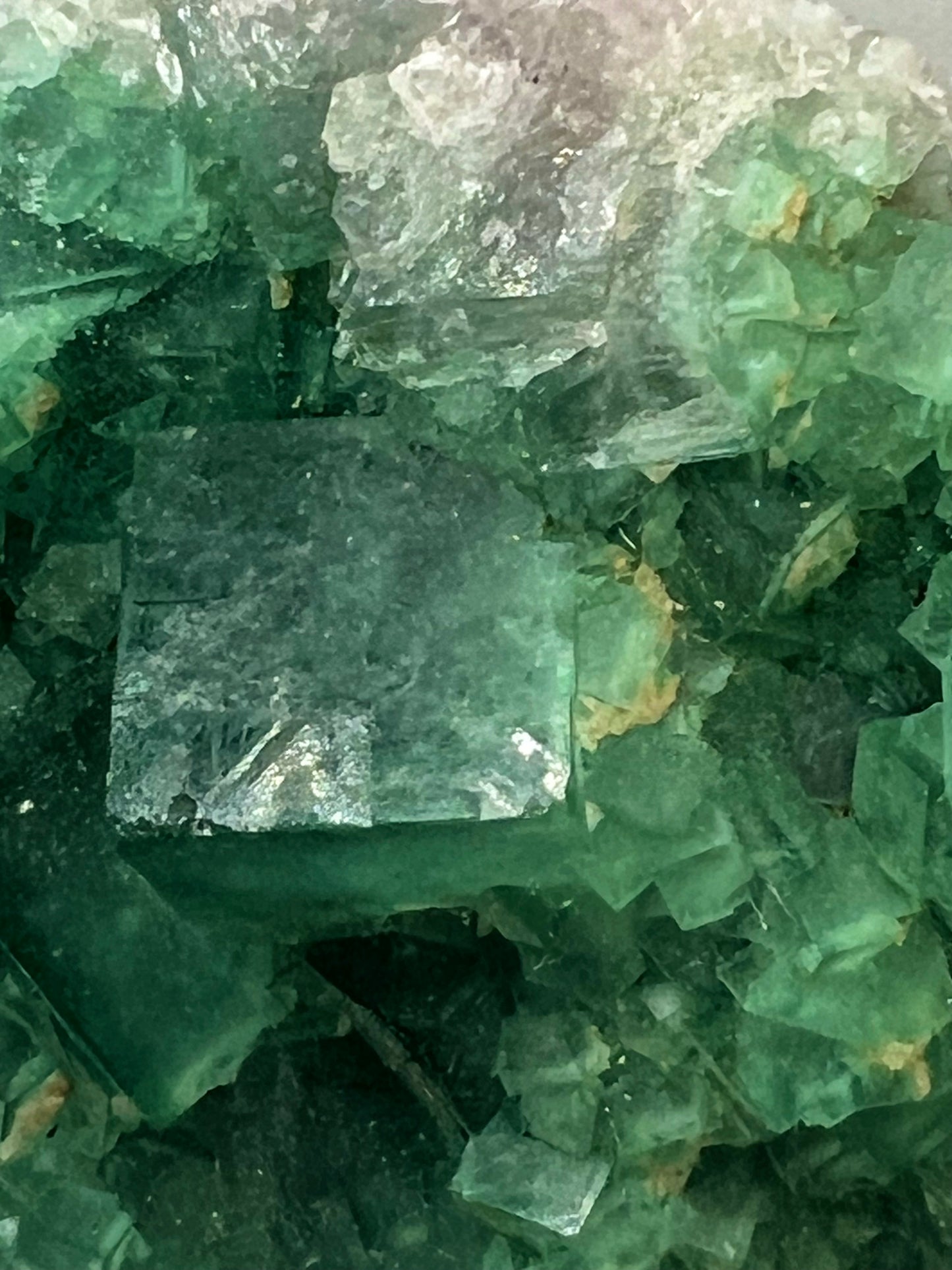 Beautiful piece of green fluorite