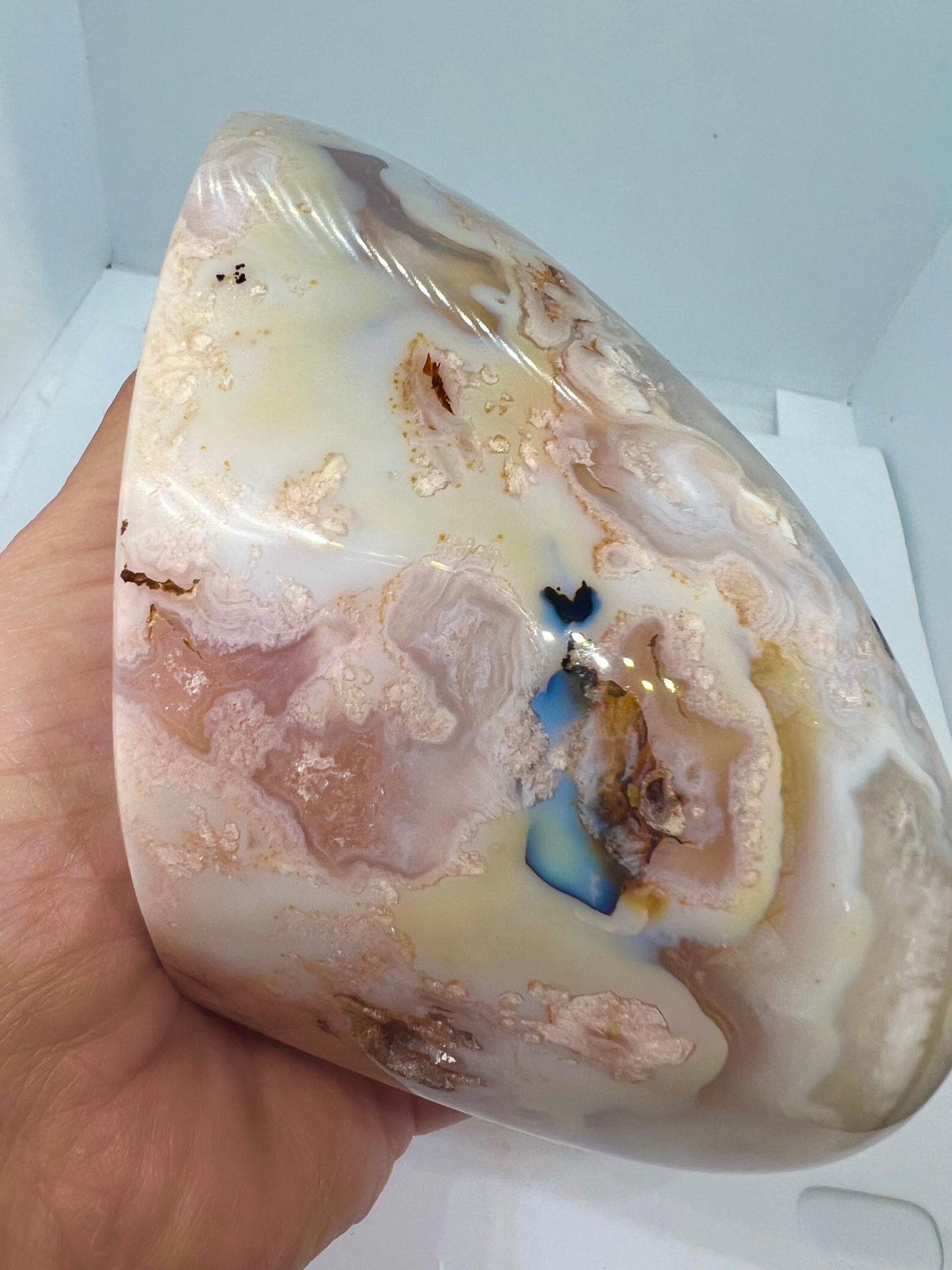 Amazing one of a kind druzy agate geode