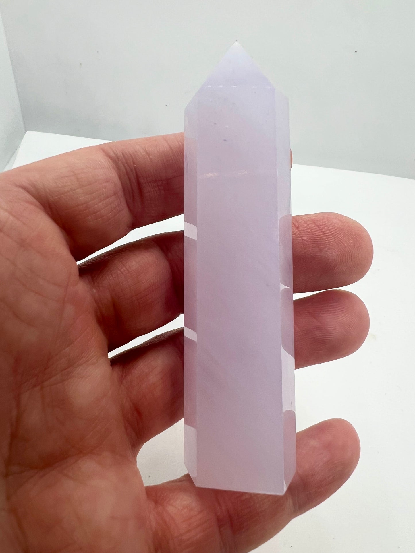 Purple smelted quartz points