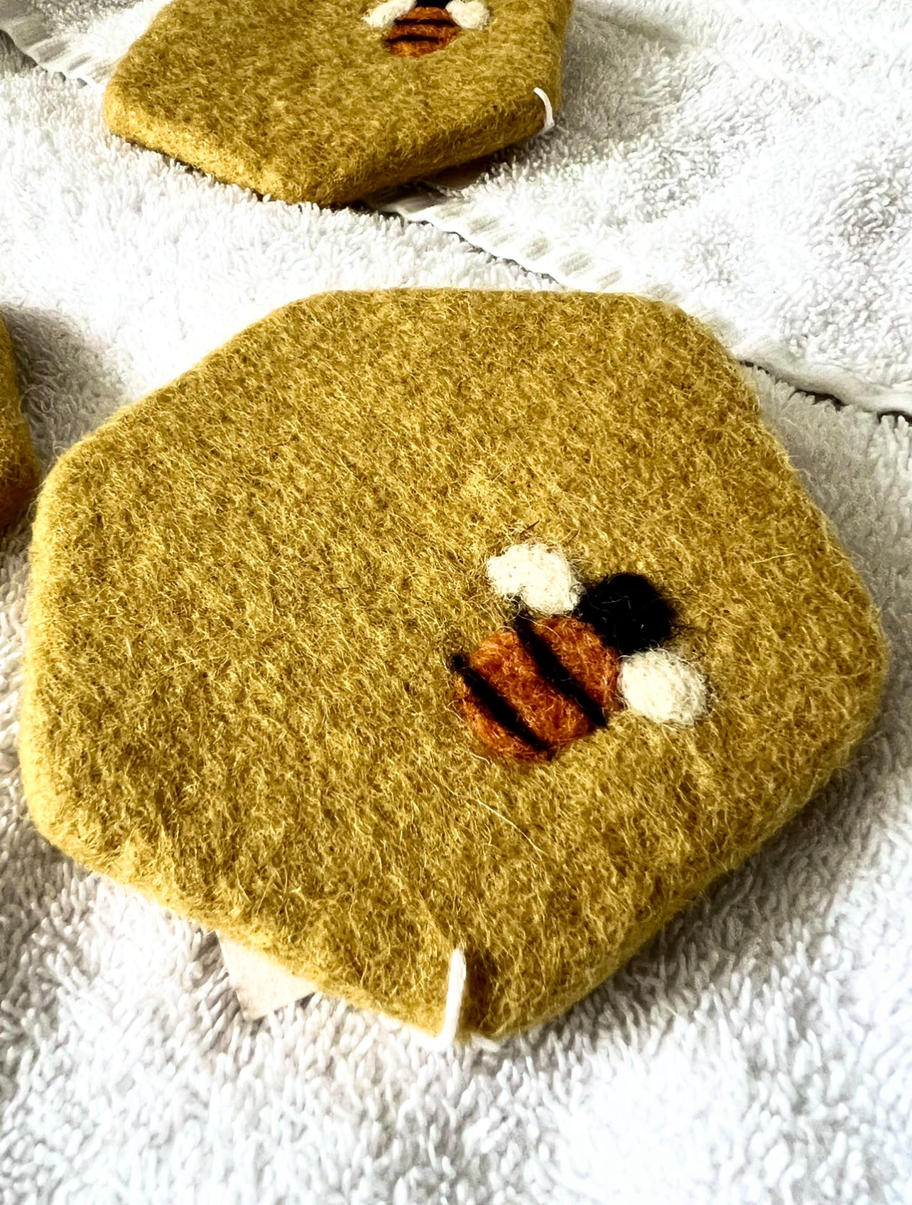 Cute Honey bee Coasters