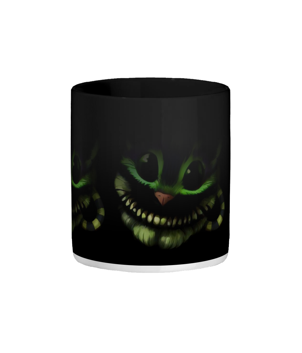 Green Cheshire Cat Alice in Wonderland