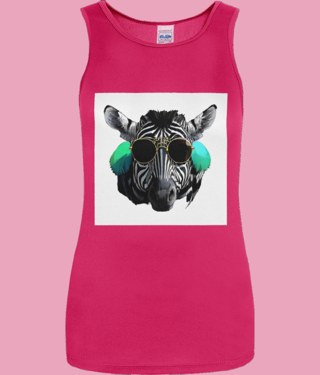 Women's Cool Zebra Vest