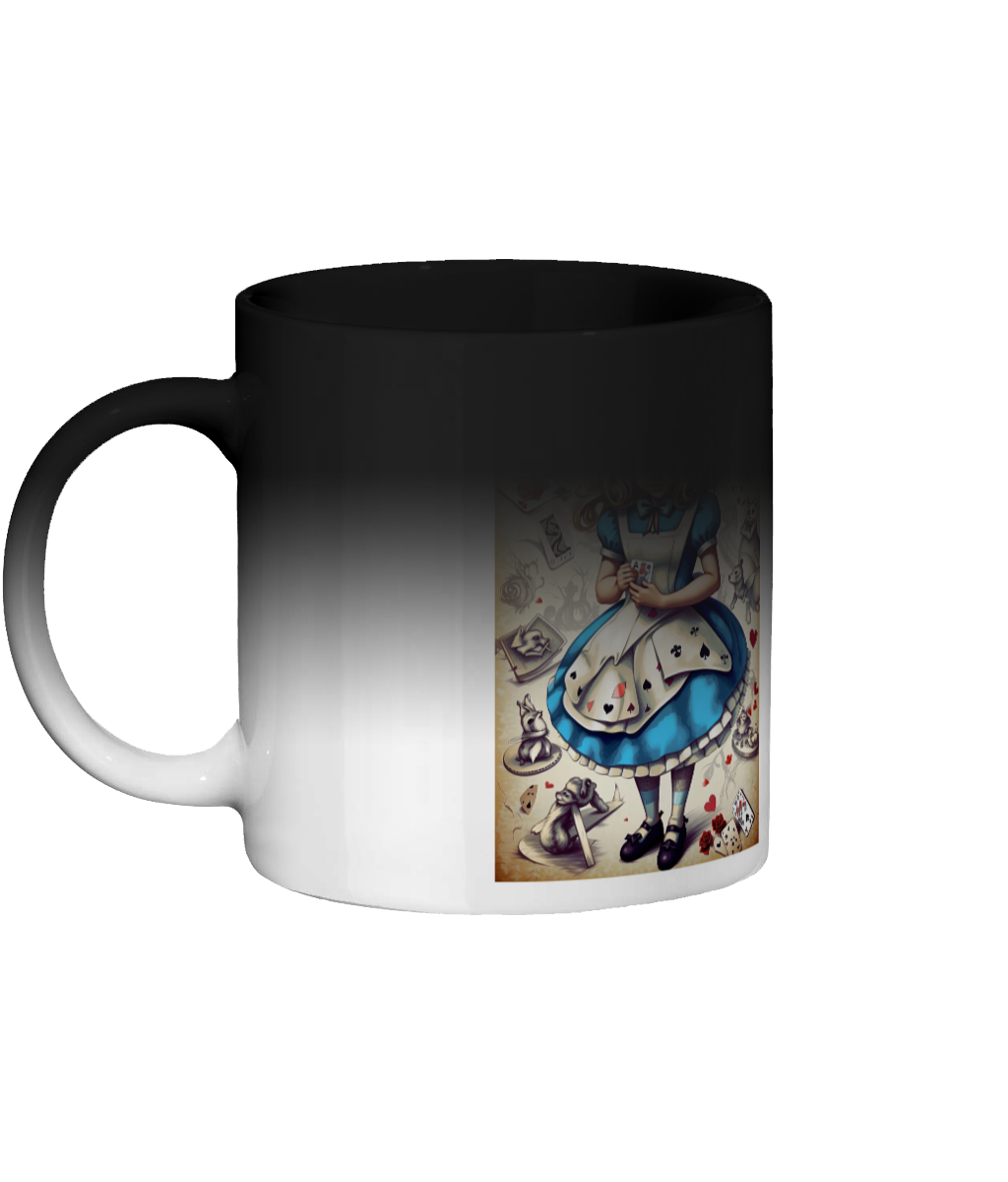 Alice in Wonderland colour changing mug