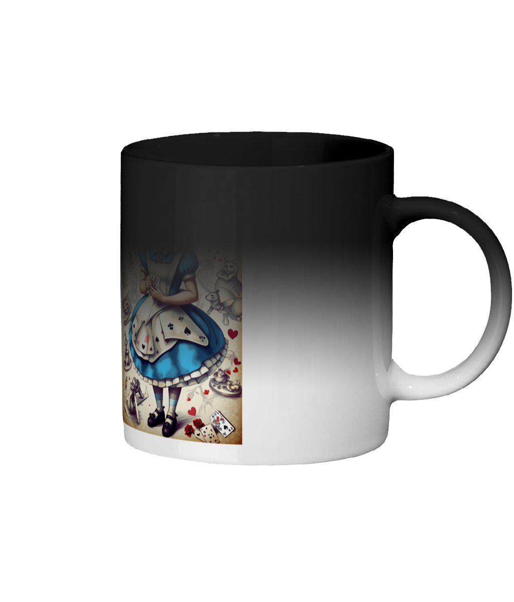 Alice in Wonderland colour changing mug