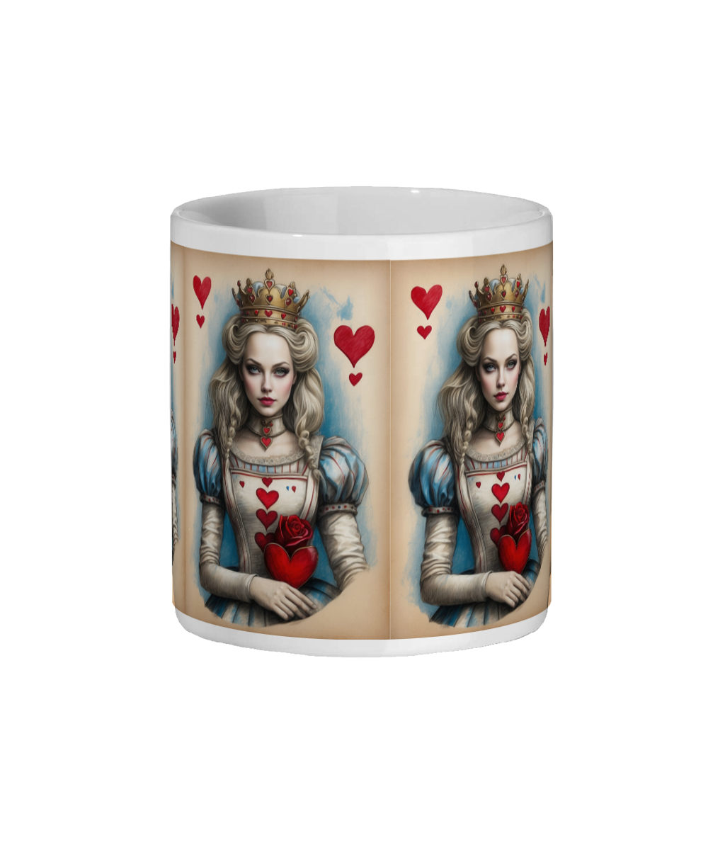 Alice in Wonderland Queen of Hearts colour changing mug