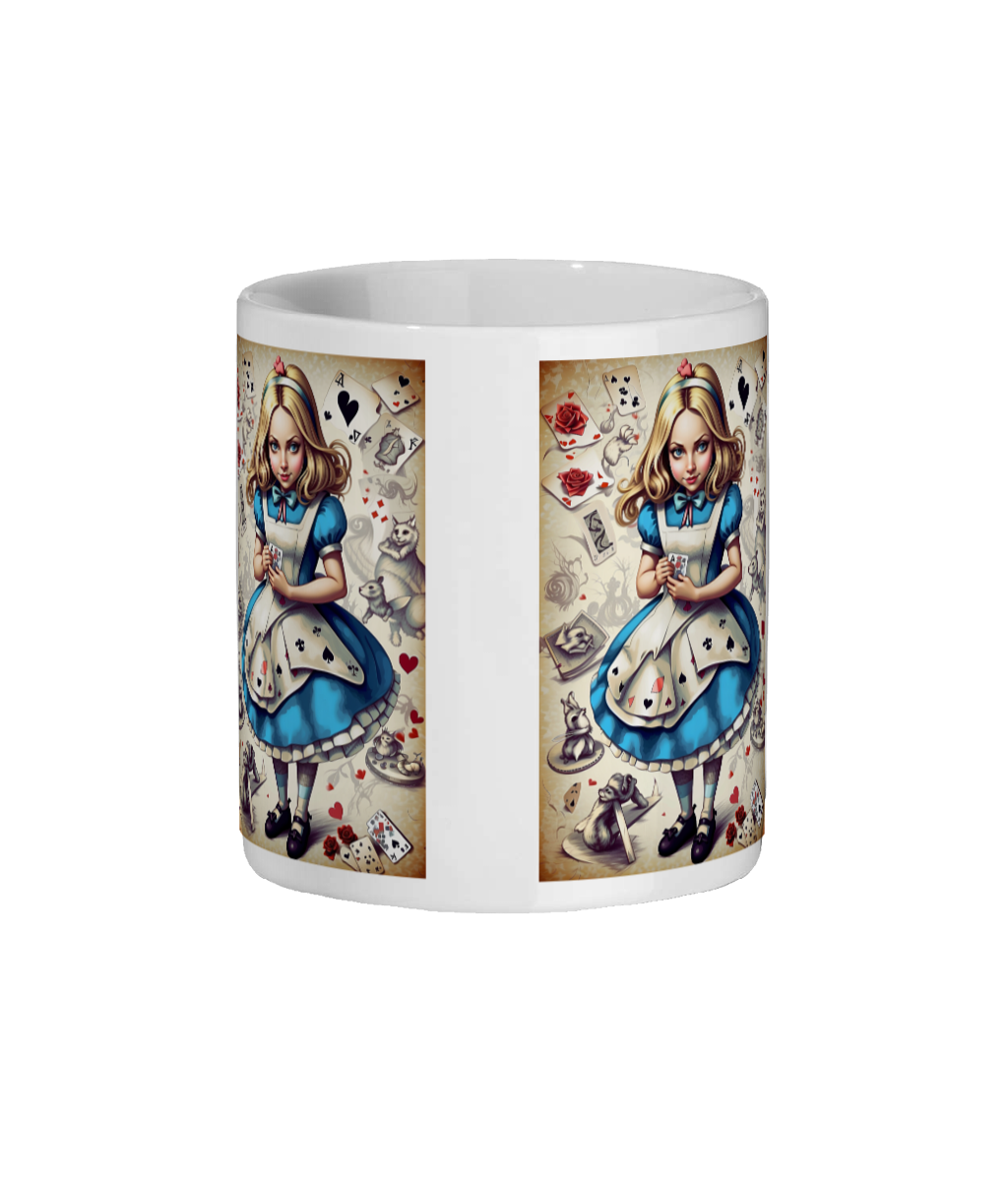 Alice in Wonderland colour changing mug