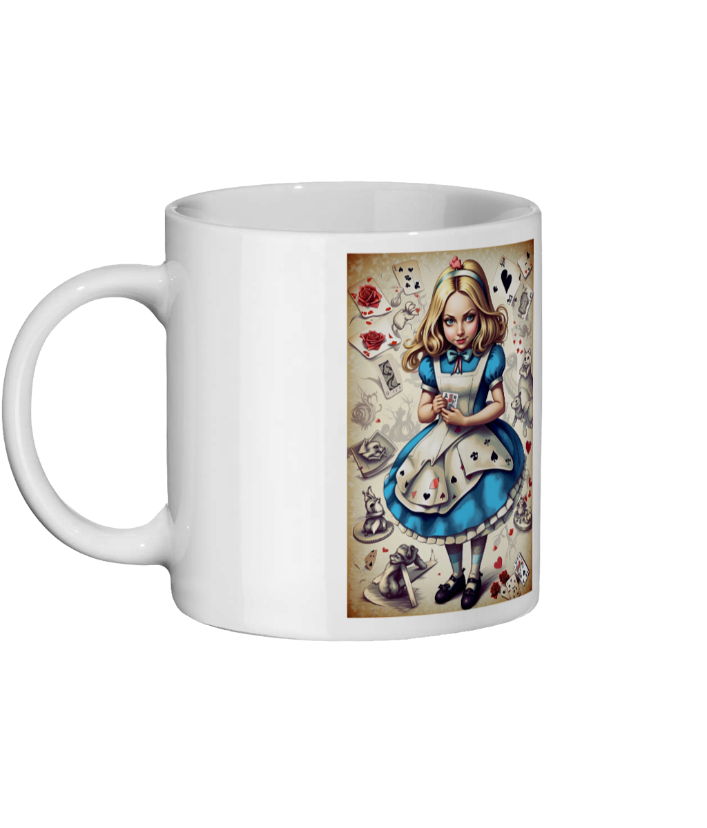 Alice in Wonderland colour changing mug