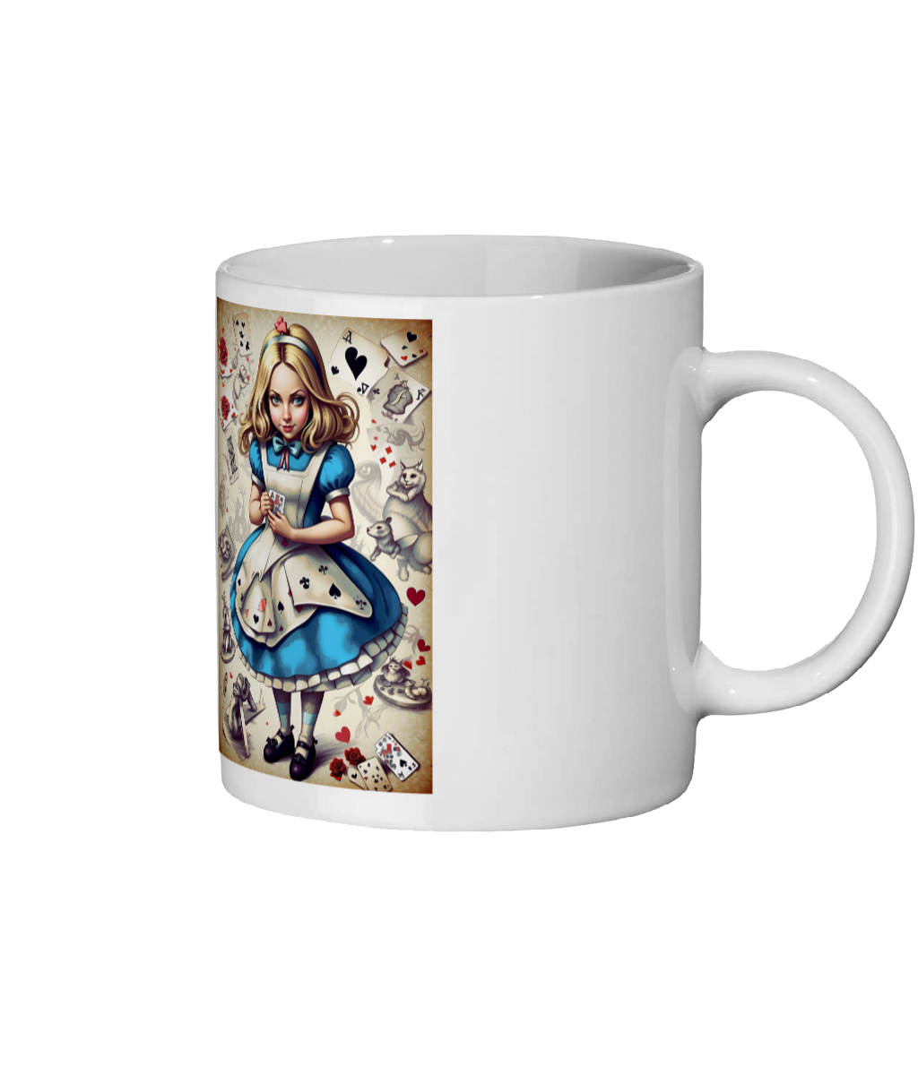 Alice in Wonderland colour changing mug