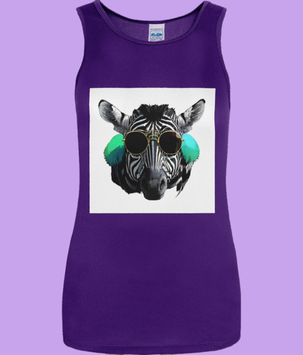 Women's Cool Zebra Vest