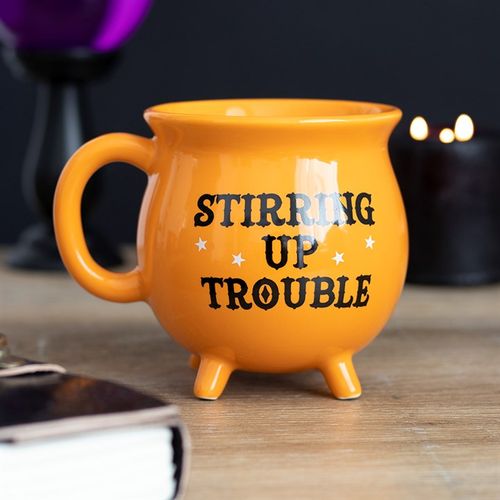 Stirring up trouble caldron mug