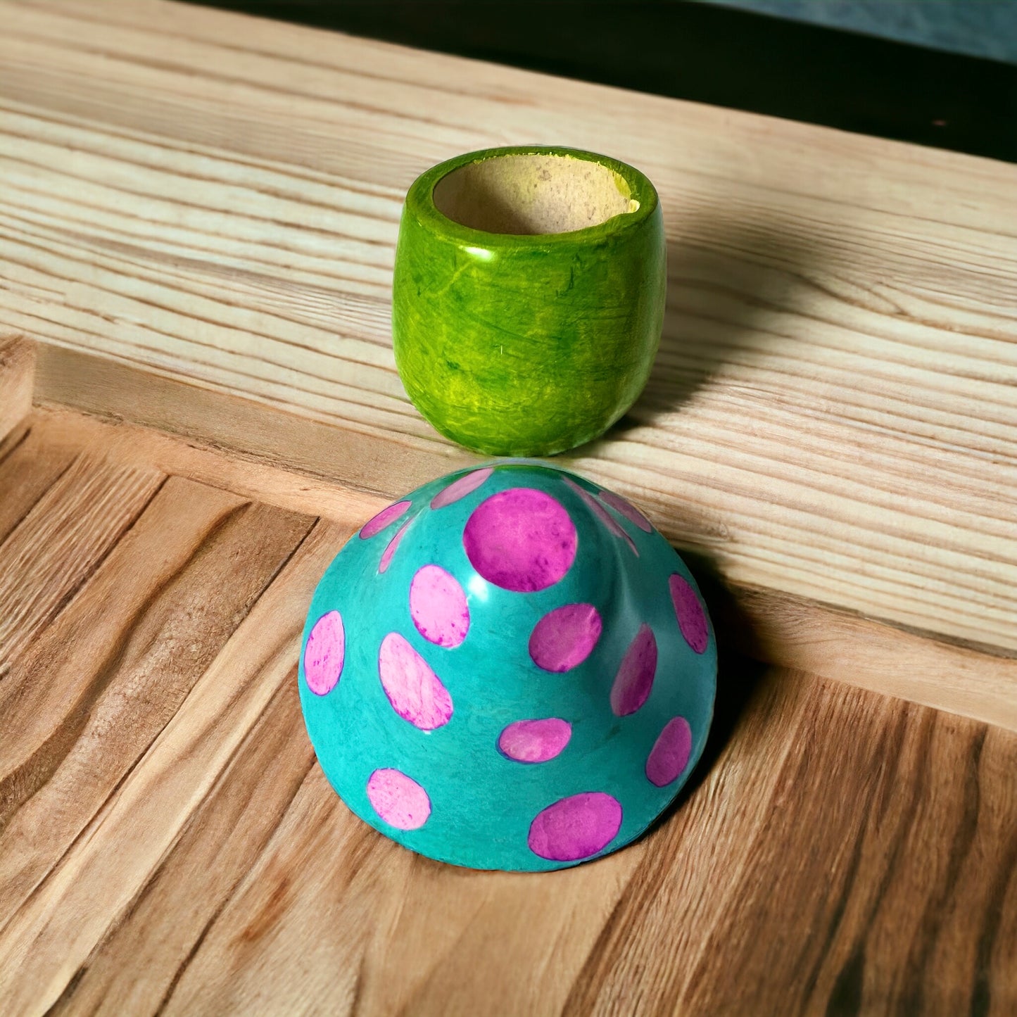 Toadstool trinket pot