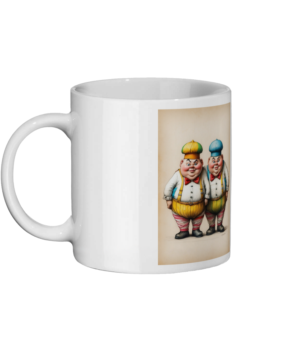 Alice in Wonderland Tweedle Dum & Tweedle Dee