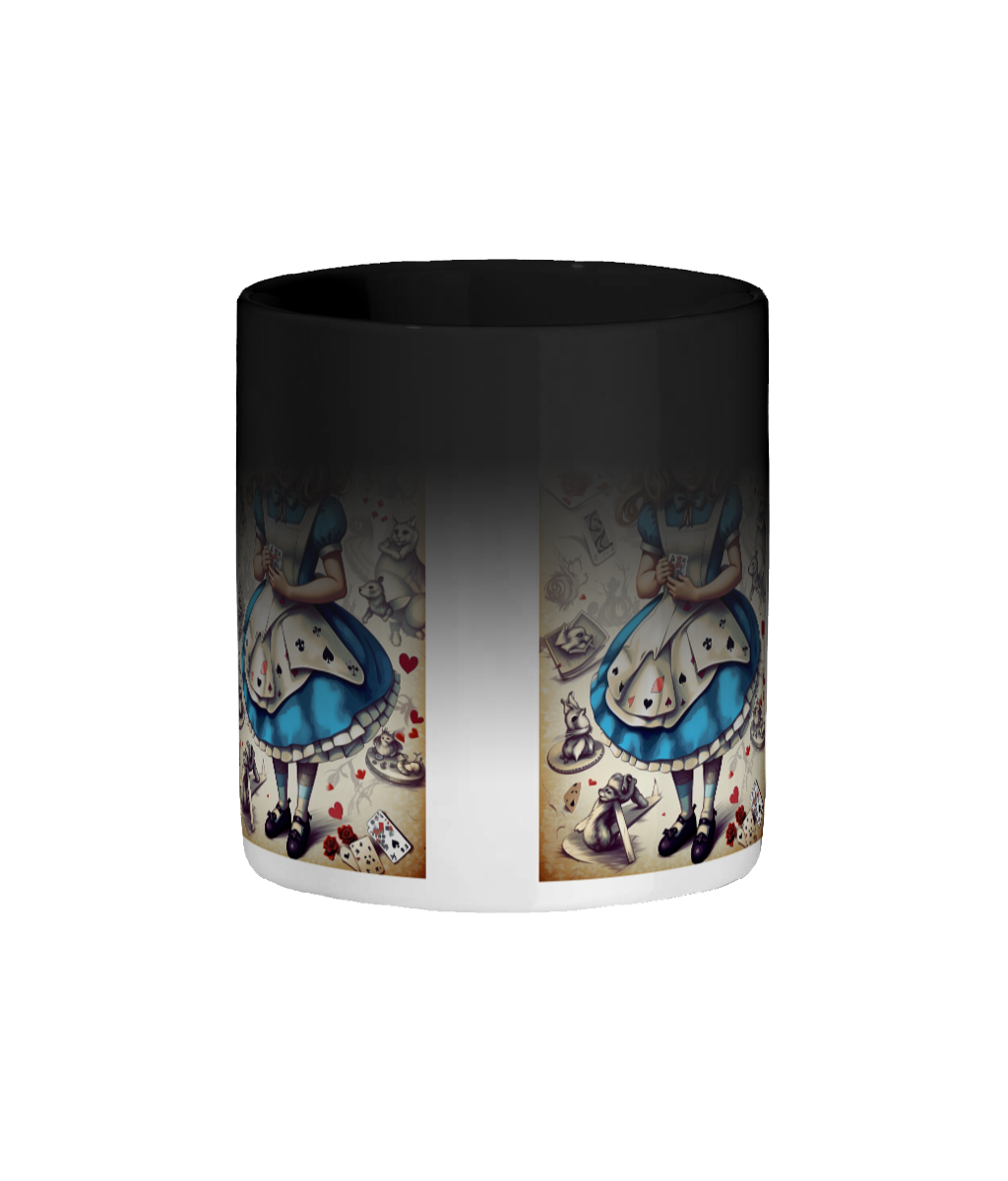 Alice in Wonderland colour changing mug